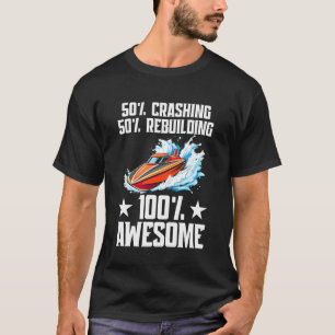 Camiseta Barco de crucero controlado por radio modelo choca
