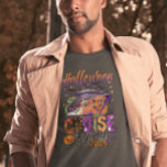 Camiseta Barco de crucero de Halloween<br><div class="desc">Este diseño puede ser personalizado en el área proporcionada cambiando la foto y/o el texto. O puede personalizarse haciendo clic en Personalizar esta plantilla y, a continuación, eligiendo la opción de hacer clic en el personalizar y eliminando o cambiando el color del fondo, agregando texto, cambiando el color o estilo...</div>