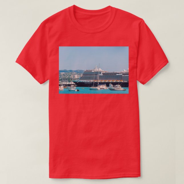 Camiseta Barco de crucero Holanda América Nieuw Statendam e (Diseño del anverso)