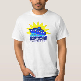 Camiseta Barco de cruceros con la reunión o el