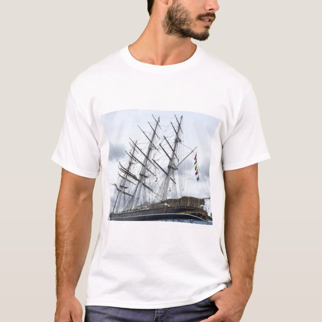 Camiseta Barco de escaladores de Sark (Anverso)