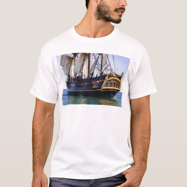 Camiseta Barco de HMS Bounty Tall (Anverso)
