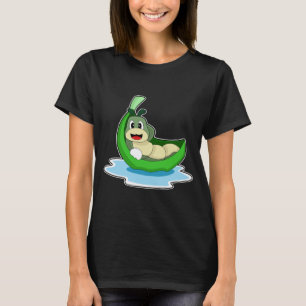 Camiseta Barco de hojas de la oruga