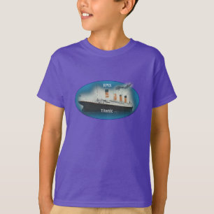 Camiseta Barco de la Línea Blanca Estrella Marítima Marítim