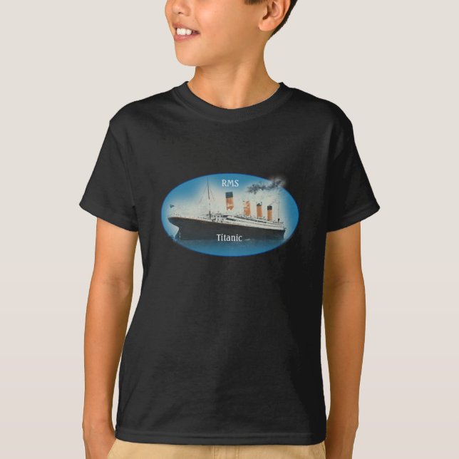Camiseta Barco de la Línea Estrella Blanca Titananeo Maríti (Anverso)