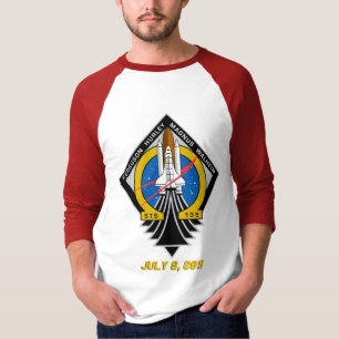 Camiseta Barco de la misión del transbordador espacial fina