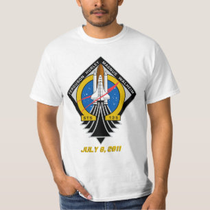 Camiseta Barco de la misión del transbordador espacial fina