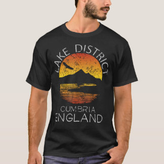 Camiseta Barco de Lake District Cumbria Inglaterra Caminand