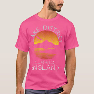Camiseta Barco de Lake District Cumbria Inglaterra Caminand