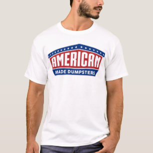 Camiseta Barco de los basureros fabricados en Estados Unido
