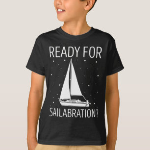 Camiseta Barco De Navegación Listo Para Celebración Navegac