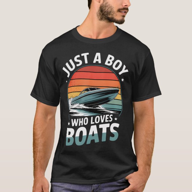 Camiseta Barco de Niños (Anverso)