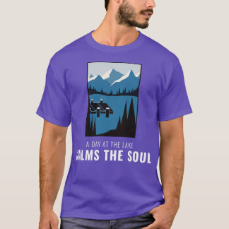 Camiseta barco de pesca amante del lago 1