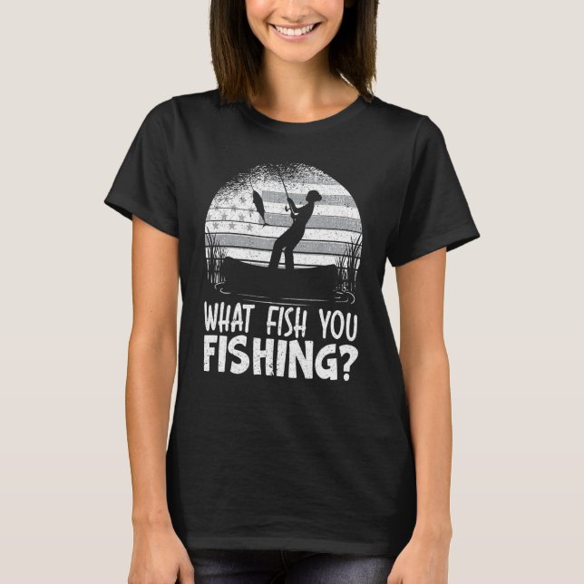 Camiseta Barco de pescadores patrióticos (Anverso)