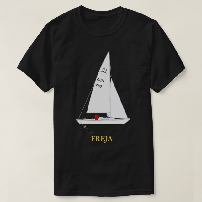 Camiseta Barco de remos internacional 462 x27Frejax27 (Diseño del anverso)