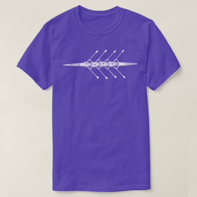 Camiseta Barco de reposo para remo 1 (Diseño del anverso)