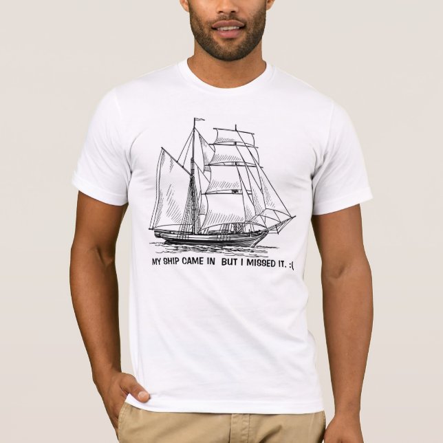 Camiseta Barco De Vela Con Oferta (Anverso)