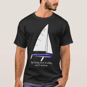 Camiseta Barco de vela de Escocia Voladora My Flying Scot l