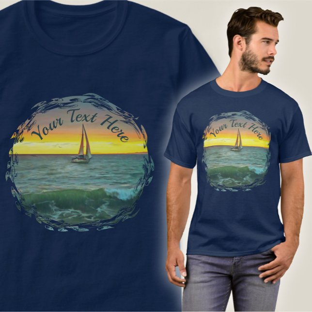 Camiseta Barco de vela en la bahía de Banderas 0884 (Subido por el creador)