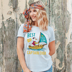 Camiseta Barco de vela Mama Duck & Babies - Artes de viaje 