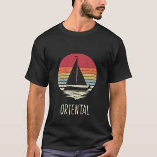 Camiseta Barco de vela oriental con problemas de la época r