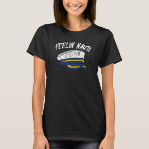 Camiseta Barco de vela Pontón me siento ingenioso capitán