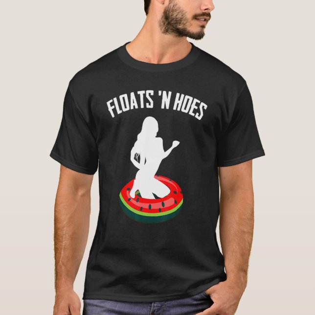 Camiseta Barco de viaje flotando río Tubing flotando en cas (Anverso)