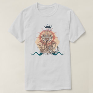 Camiseta Barco de vintage