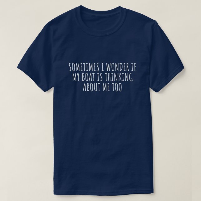Camiseta Barco divertido (Diseño del anverso)