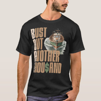 Camiseta Barco Divertido Rompe Otro Mil Definición de Barco