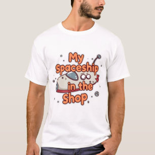 Camiseta Barco espacial