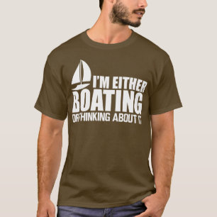 Camiseta Barco Estoy navegando o pensando en hacerlo W