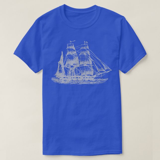 Camiseta Barco fantasma a medianoche (Diseño del anverso)