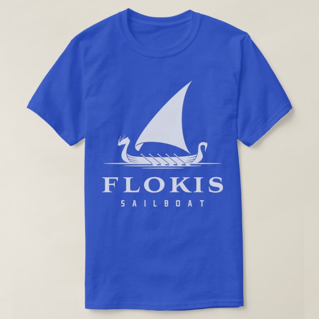 Camiseta Barco flokis Kattegat Vikings Vikings Regalo (Diseño del anverso)