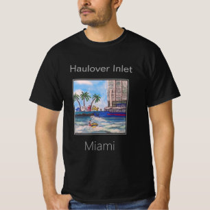Camiseta Barco, Jetski, Haulover Inlet, Miami, Florida