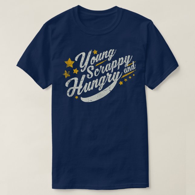 Camiseta Barco Joven Scrappy Y Hambriento, Regalo De Vacaci (Diseño del anverso)