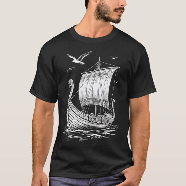 Camiseta Barco junco chino (Anverso)