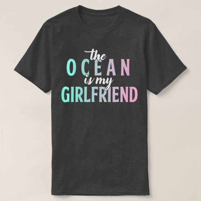 Camiseta Barco Natador Pequeño caballito de mar Trato de ba (Diseño del anverso)