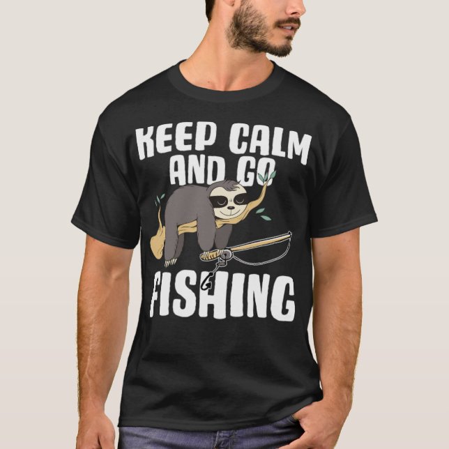 Camiseta Barco perezoso de pesca (Anverso)