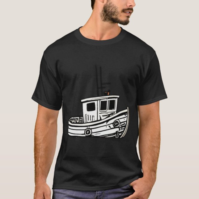 Camiseta Barco Pesquero (Anverso)