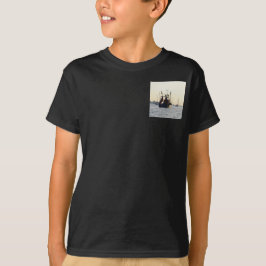 Camiseta Barco Pesquero Paz Y Abundancia Al Amanecer