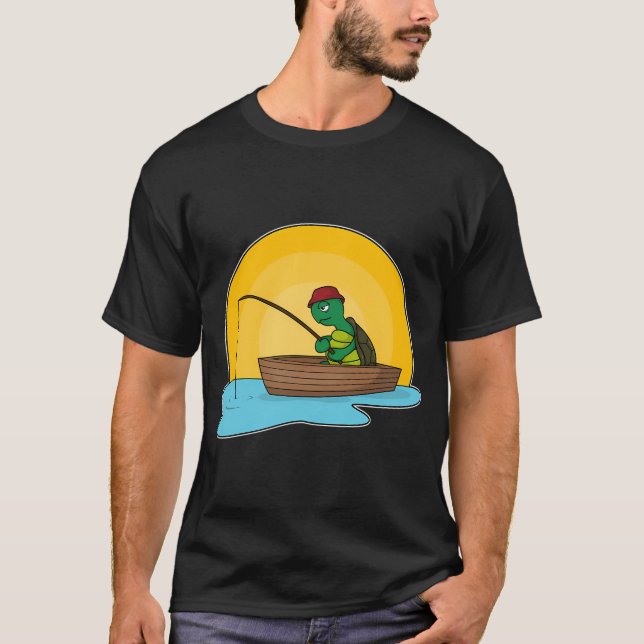Camiseta Barco pesquero rojo (Anverso)