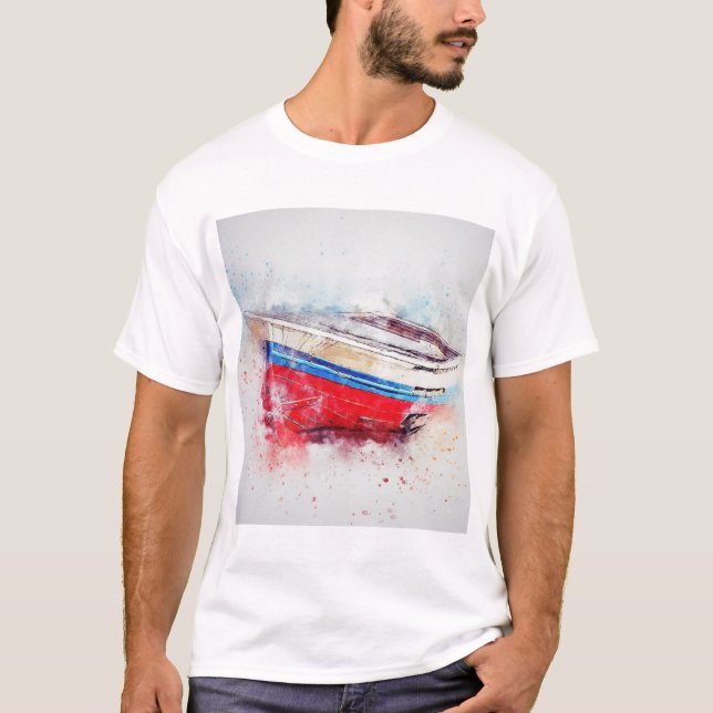 Camiseta barco pesquero T-Shirt (Anverso)