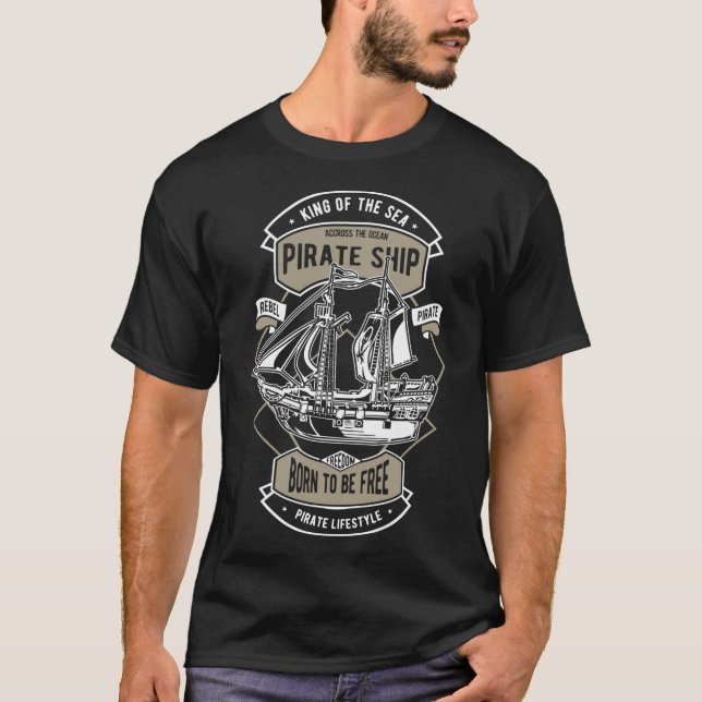 Camiseta Barco pirata (Anverso)
