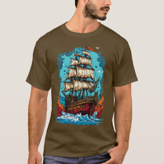 Camiseta Barco pirata 1