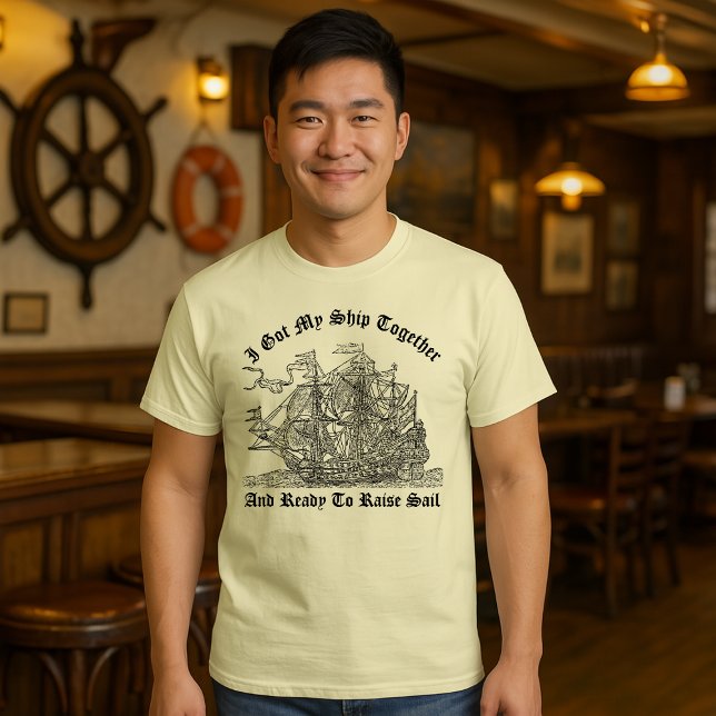 Camiseta Barco Pirata Antiguo (Subido por el creador)