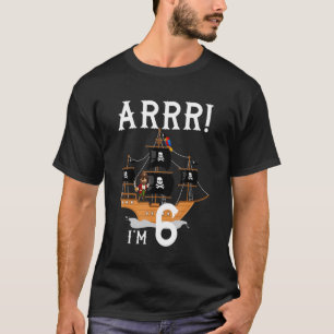 Camiseta Barco pirata de Fiesta de cumpleaños de niños pira
