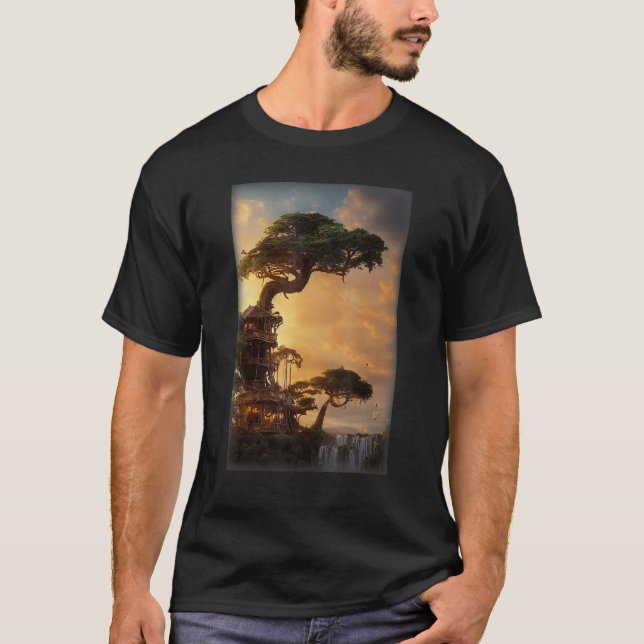 Camiseta Barco Pirata De Treehouse Anim Del Caribe (Anverso)