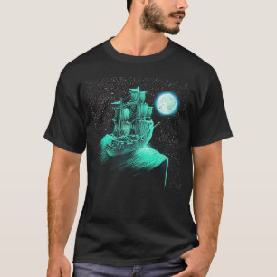 Camiseta Barco pirata místico