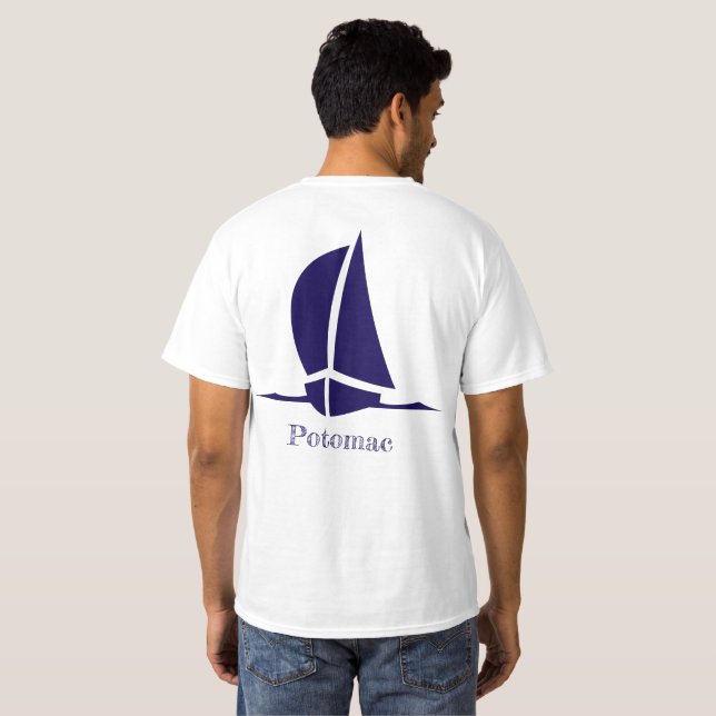 Camiseta Barco Potomac (Reverso completo)